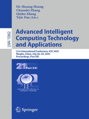 cover image of Advanced Intelligent Computing Technology and Applications